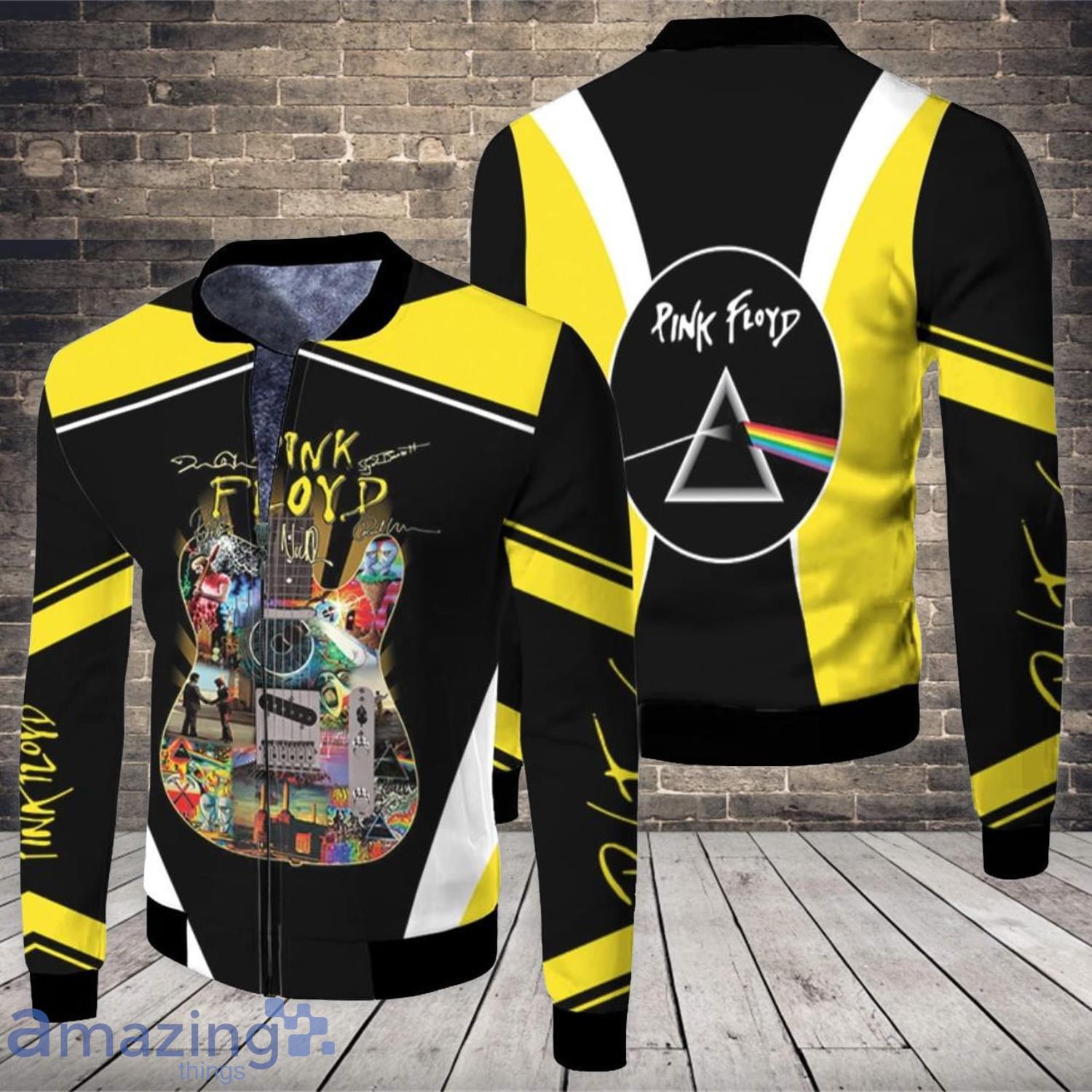 Pink Floyd Rock Band Guitar Albums Music Designed Allover Gift For Pink Floyd Fans Fleece Bomber Jacket Product Photo 1 Pink Floyd Rock Band Guitar Albums Music Designed Allover Gift For Pink Floyd Fans Fleece Bomber Jacket Product Photo 1