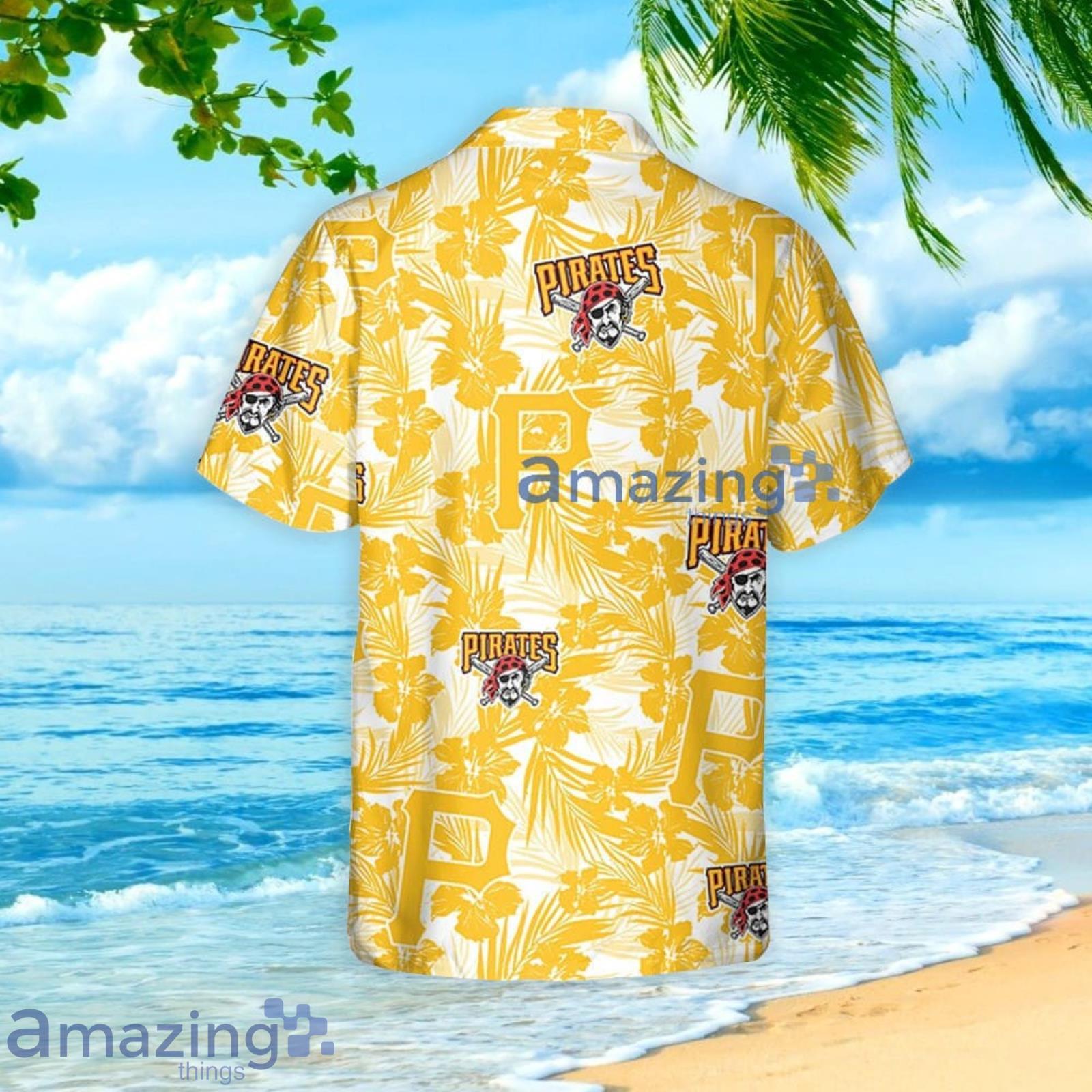 NEW FASHION 2023 Pittsburgh Pirates Hawaiian Shirt Tropical flower gift for  fans