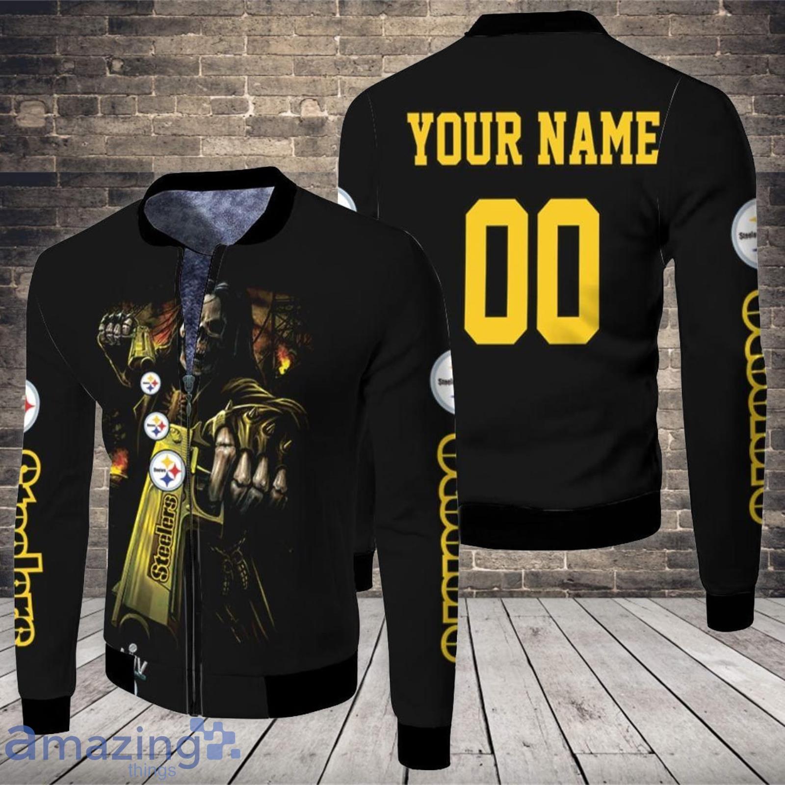 Pittsburgh Steelers Death God Hold For Fans Personalized Polo