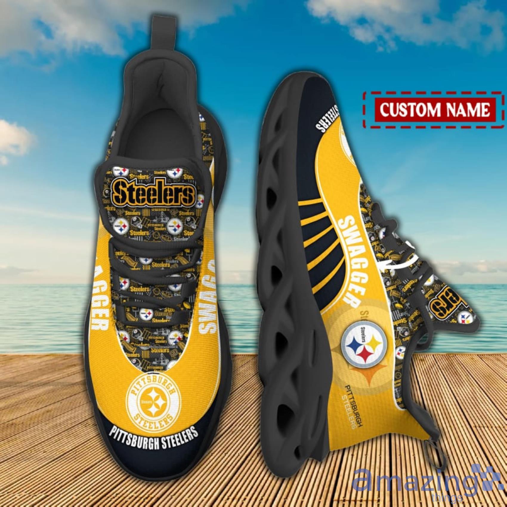 Pittsburgh Steelers High-quality Sports Shoes Gift Fans Max Soul