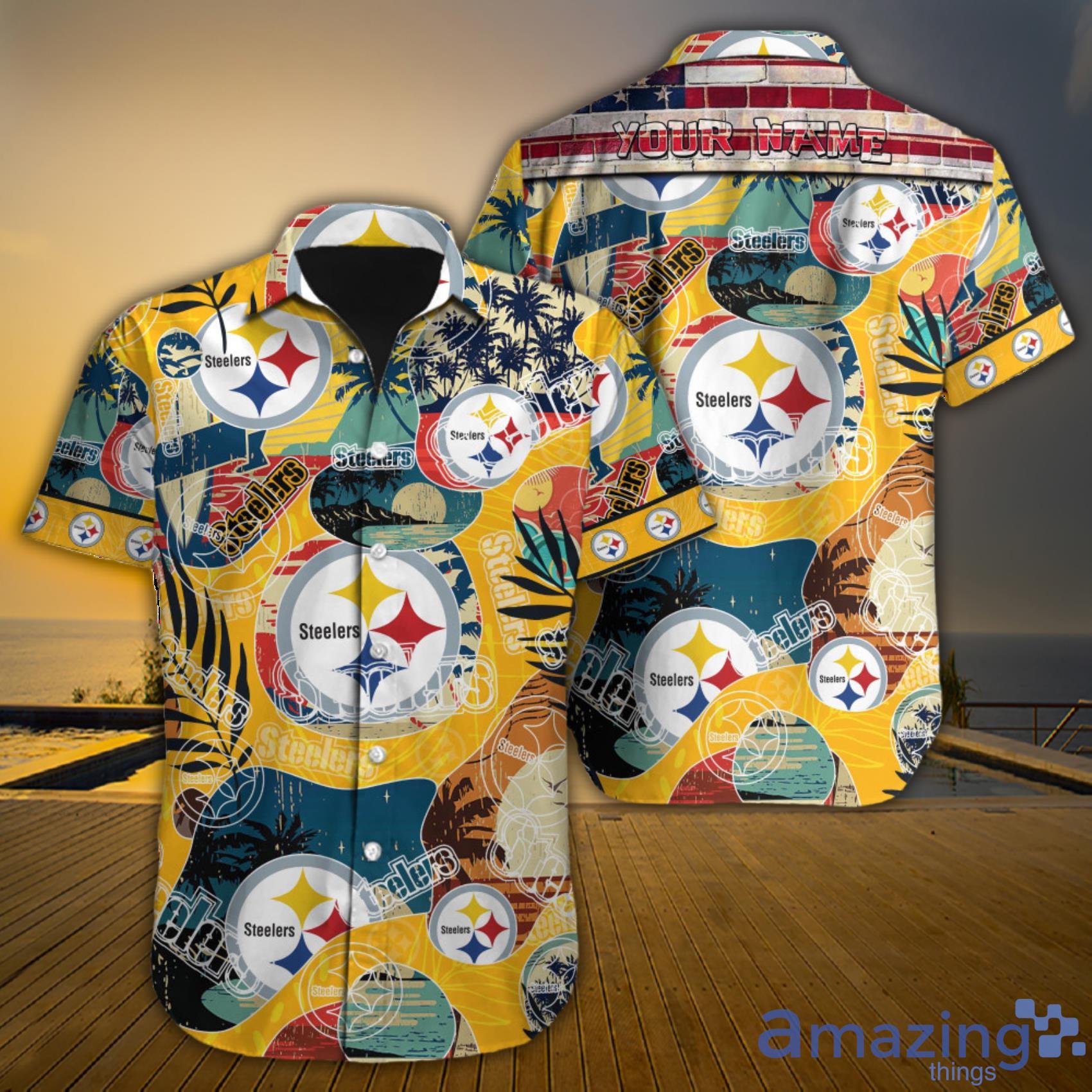 BEST Pittsburgh Steelers NFL Hawaiian Shirt Graphic Tropical