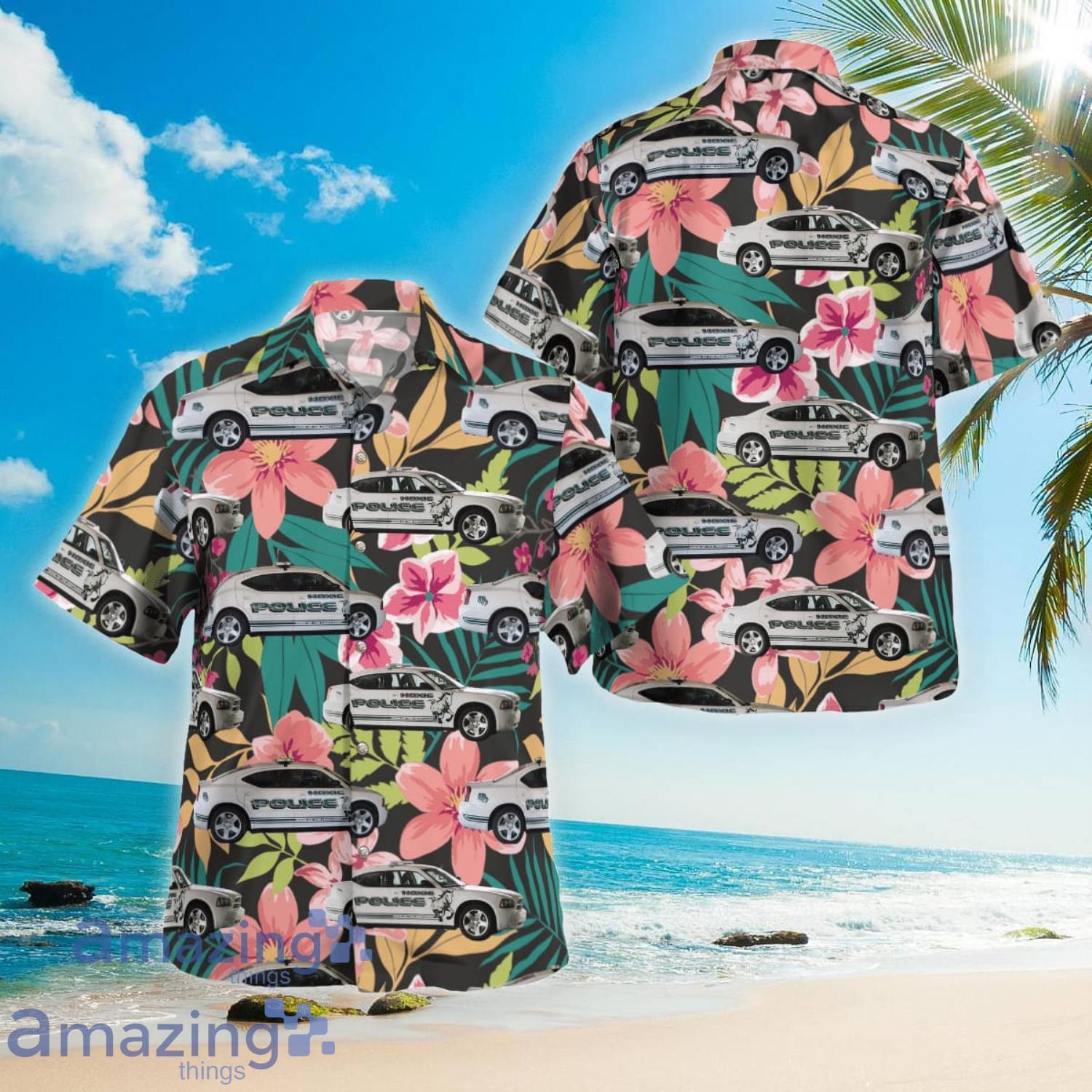 Police Department Hoxie Aloha Short Sleeve Hawaiian Shirt Summer Gift Product Photo 1