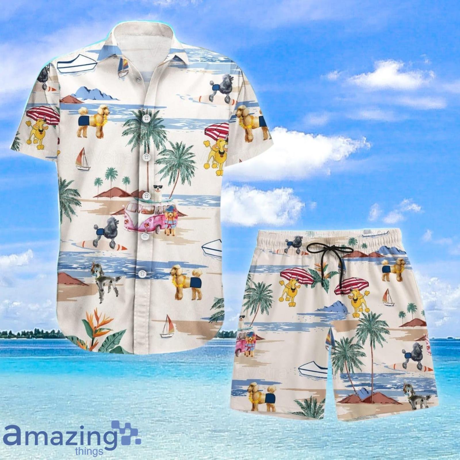 Poodle Hawaiian Shirt And Shorts Poodle Men Poodle Beach Shirt Poodle Shirts Product Photo 1 Poodle Hawaiian Shirt And Shorts Poodle Men Poodle Beach Shirt Poodle Shirts Product Photo 1
