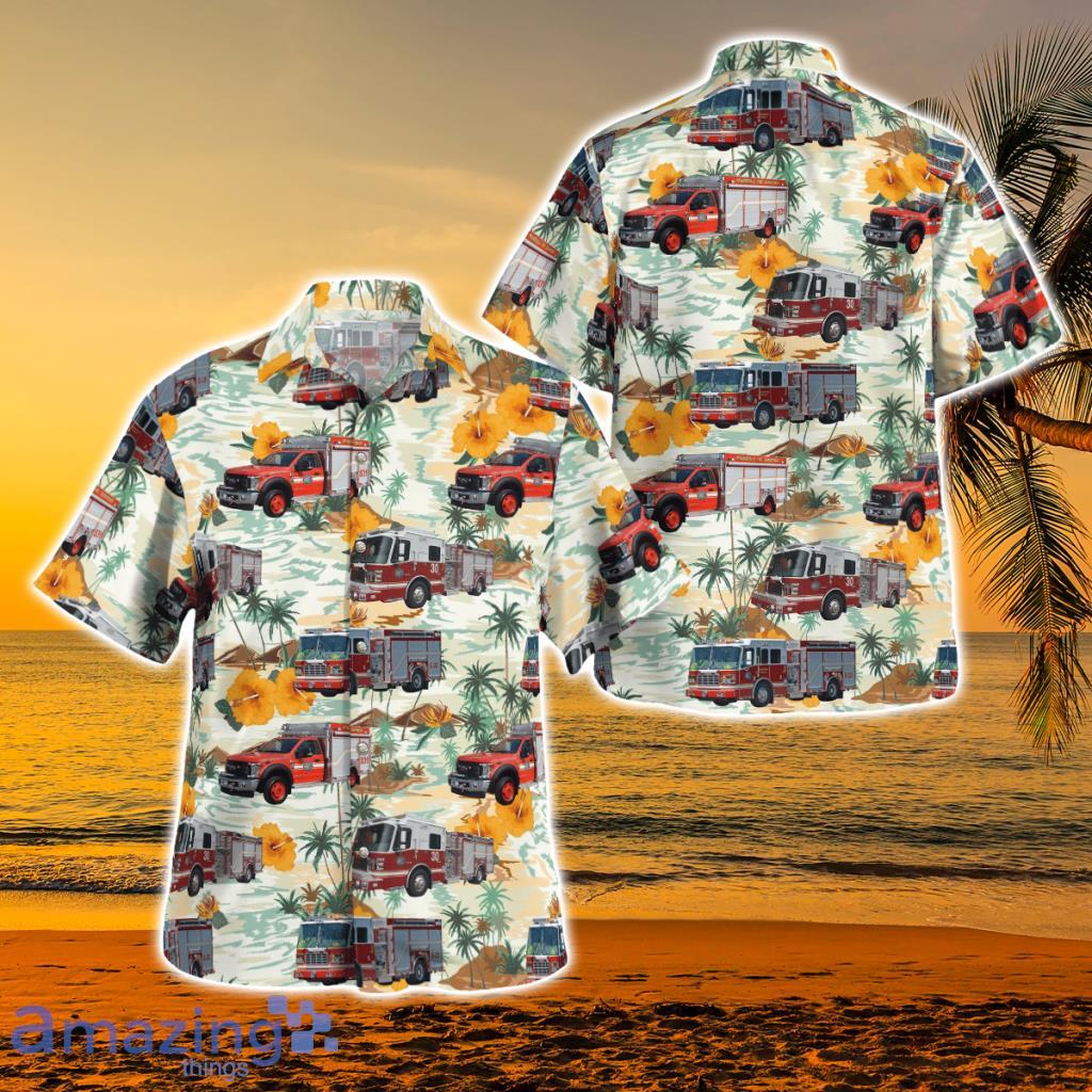 Prairieville Fire Department, Prairieville, Louisiana Hawaiian Shirt - Prairieville Fire Department, Prairieville, Louisiana Hawaiian Shirt