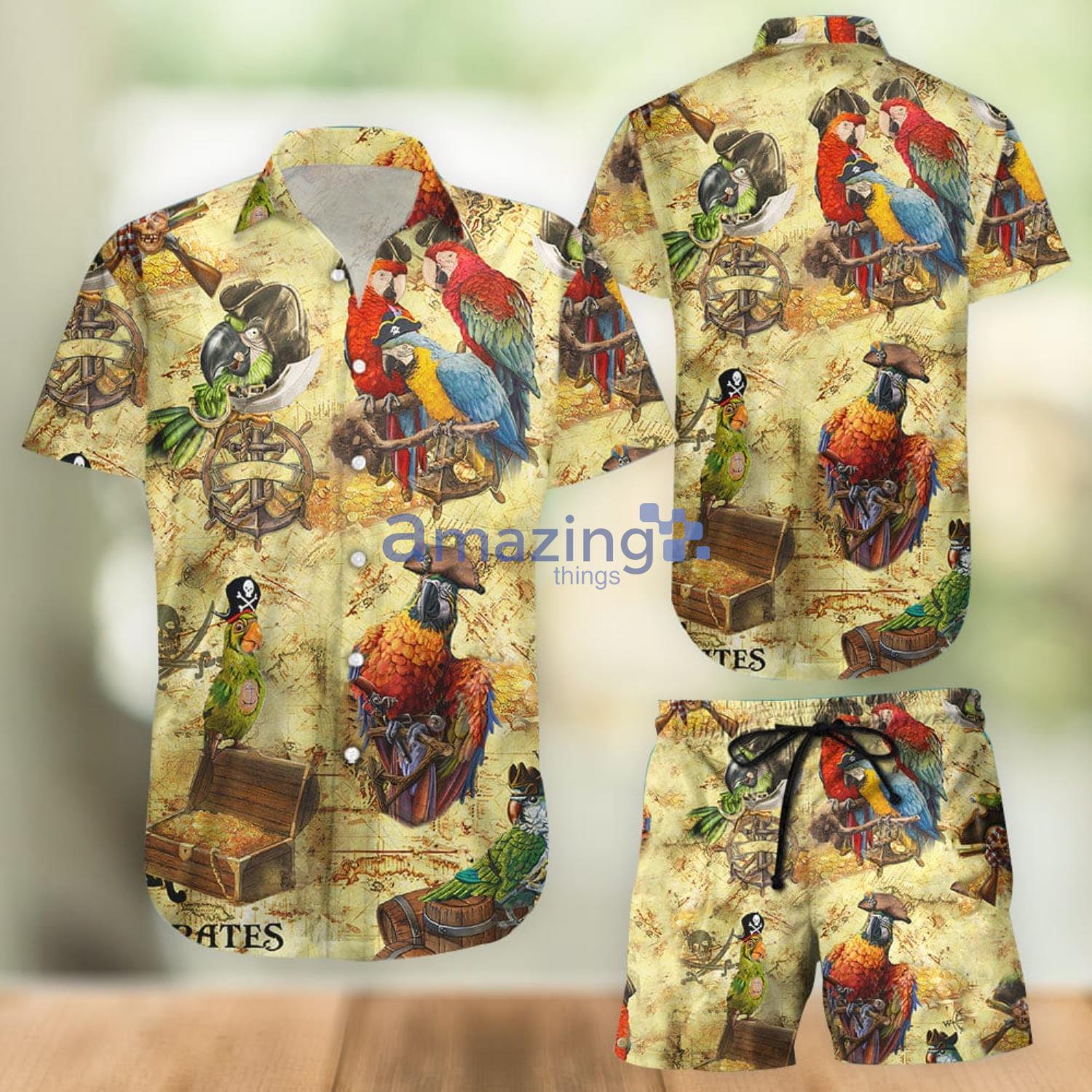 Pirate Costume Hawaiian Shirt, Cool Pirate Shirt For Adults