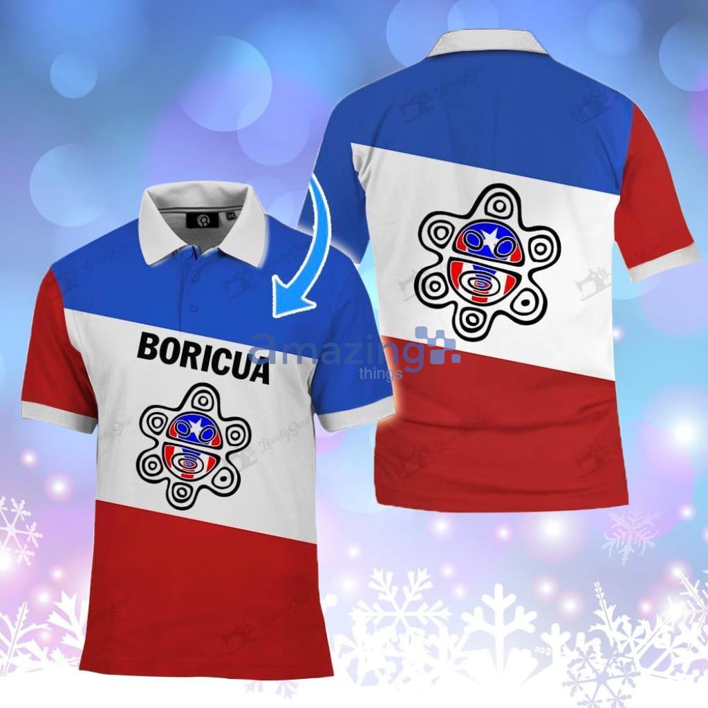 Puerto Rico Personalized Blue white Polo Shirt - Puerto Rico Personalized Blue white Polo Shirt Puerto Rico Personalized Blue white Polo Shirt - Puerto Rico Personalized Blue white Polo Shirt