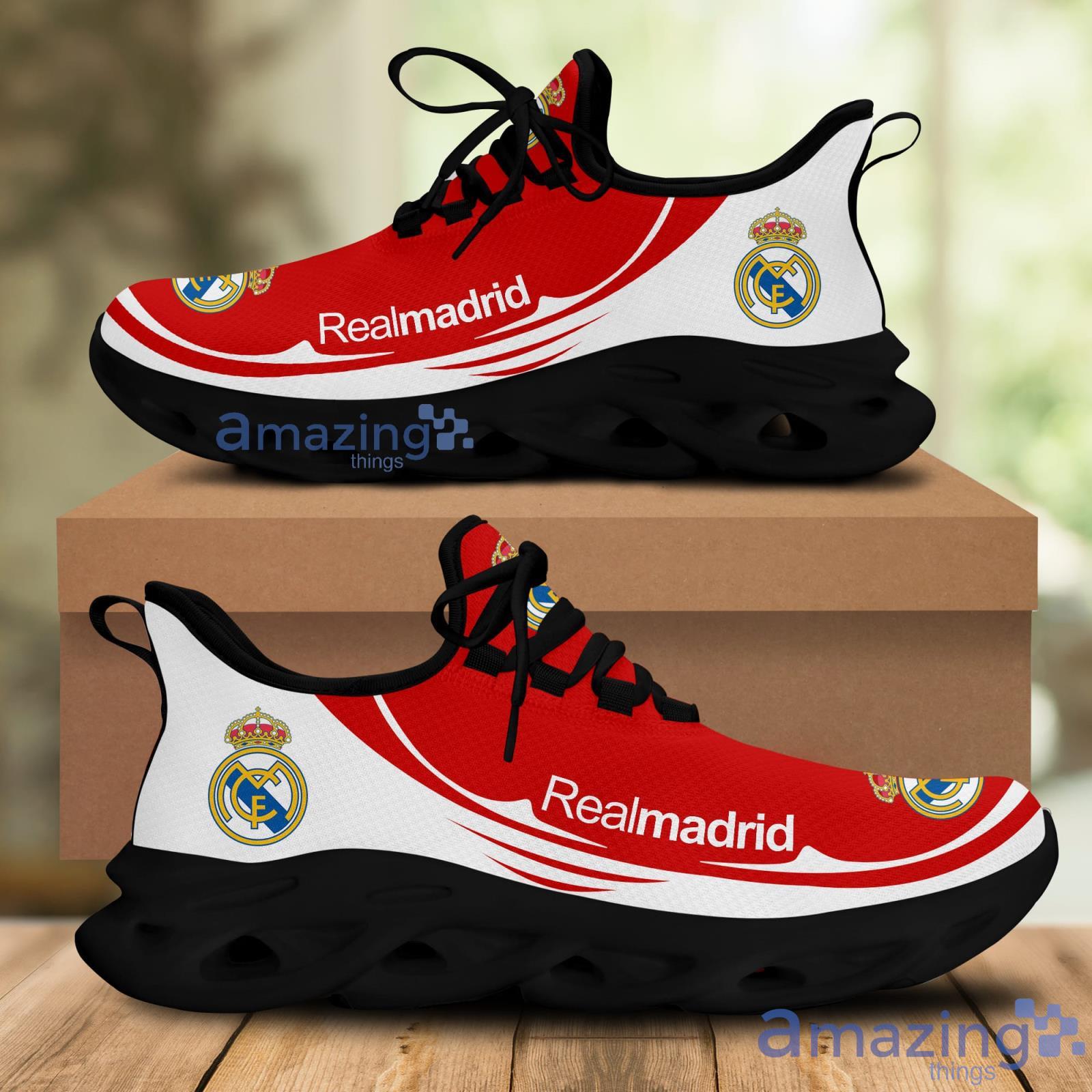 Real Madrid Ver 29 Men And Women Running Sneakers Max Soul Shoes image Real Madrid Ver 29 Men And Women Running Sneakers Max Soul Shoes Product Photo 2