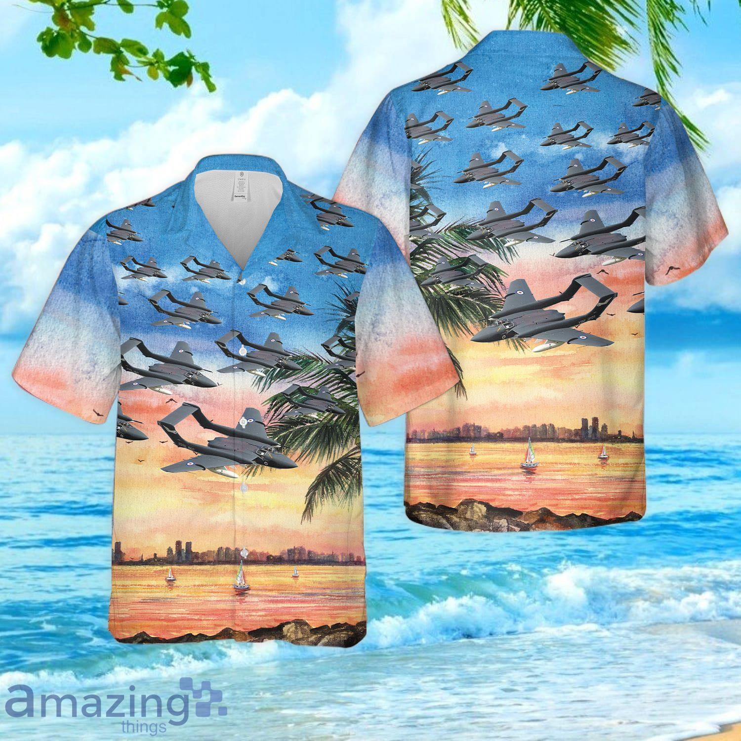RN Historical Sea Vixen Hawaiian Shirt And Shorts Summer Gift Product Photo 1