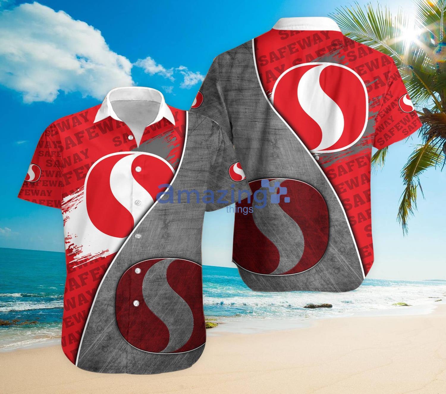 Safeway All Over Printed Hawaiian Shirt Product Photo 1