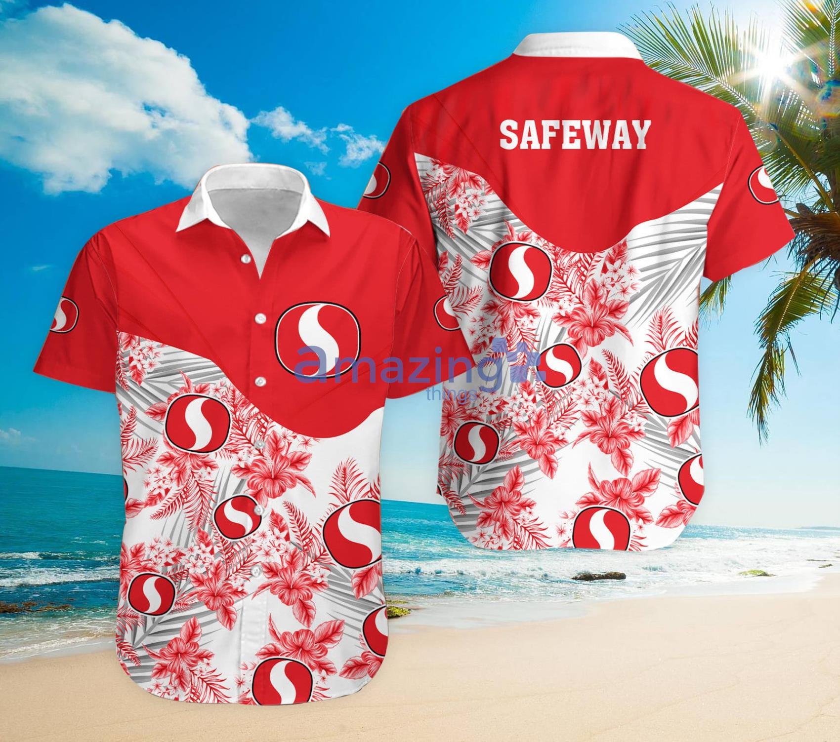 Safeway Flower Print Summer Gift Hawaiian Shirt Product Photo 1