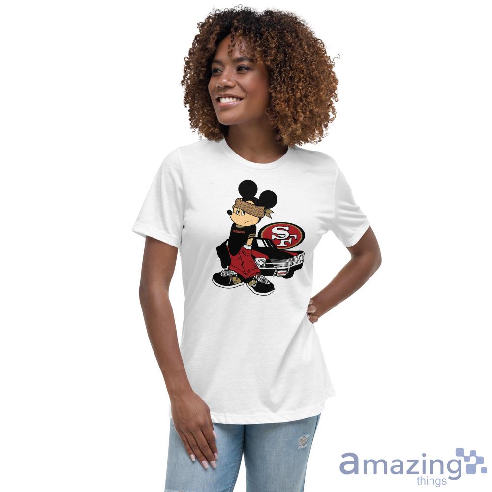 Disney Mickey Junk Food San Francisco 49ers Shirt, San Francisco 49ers Gift