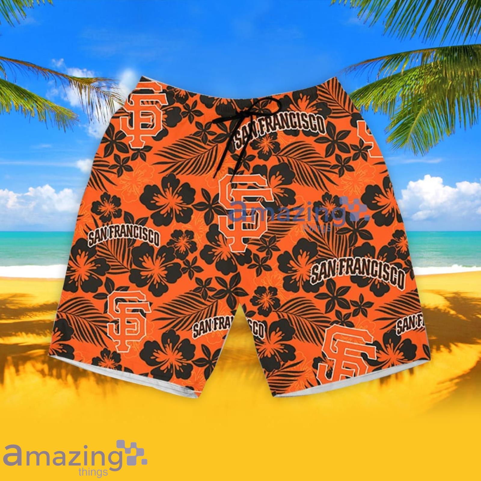 SF Giants Hawaiian Shirt Hibiscus Pattern San Francisco Giants Gift -  Personalized Gifts: Family, Sports, Occasions, Trending