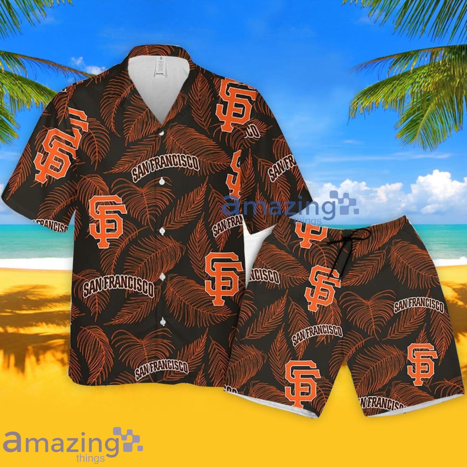 San Francisco Giants Hawaiian Sketch Palm Leaves Shirt, Best Gift Baseball  Fans - Bring Your Ideas, Thoughts And Imaginations Into Reality Today
