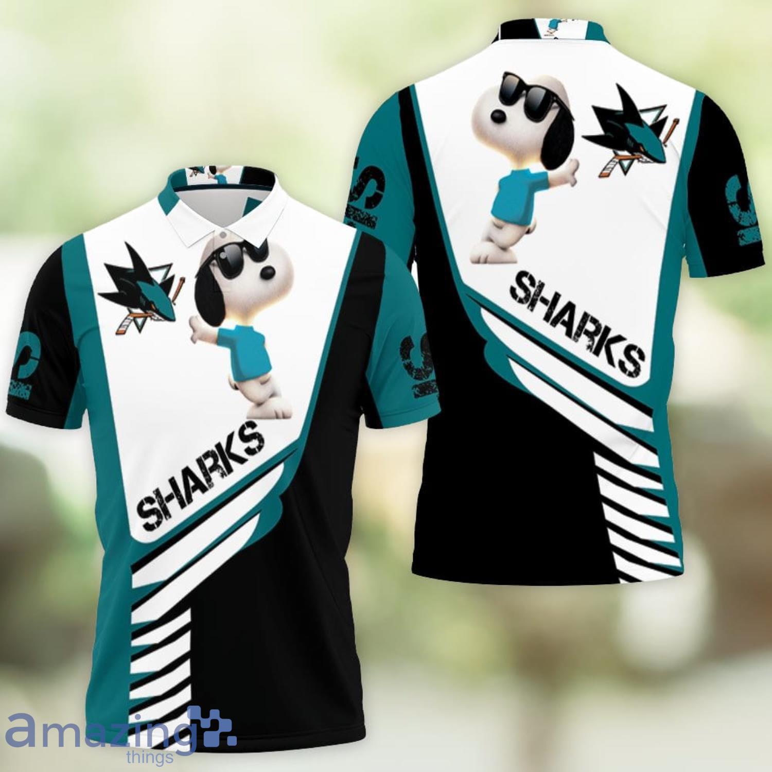 San Jose Sharks Retro NHL 3D Hawaiian Shirt And Shorts For Men And