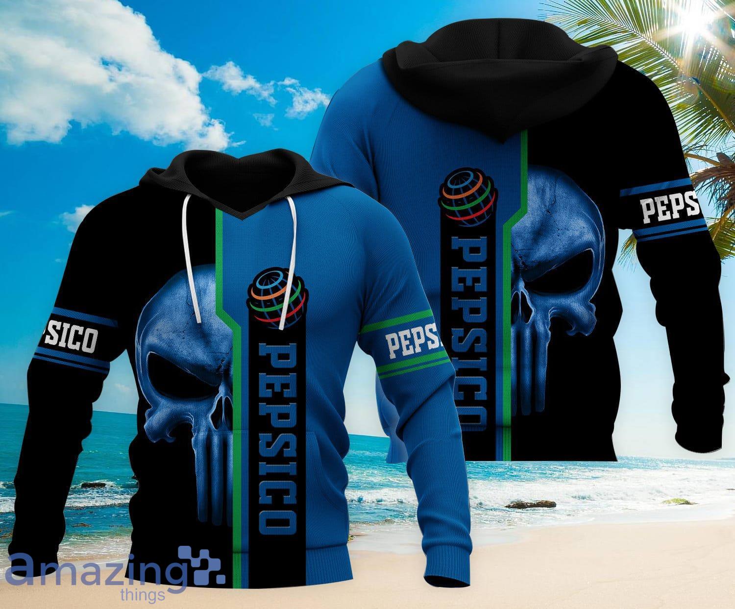 Skull Halloween Gift Pepsico All Over Printed 3D Hoodie Zip Hoodie Product Photo 1