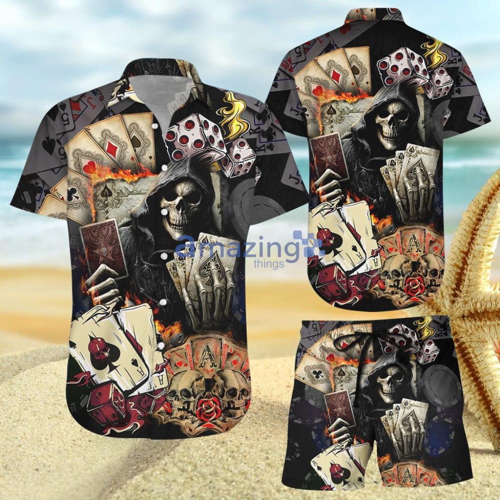 Skull Life Poker Hawaiian Shirt - Skull Life Poker Hawaiian Shirt Skull Life Poker Hawaiian Shirt - Skull Life Poker Hawaiian Shirt