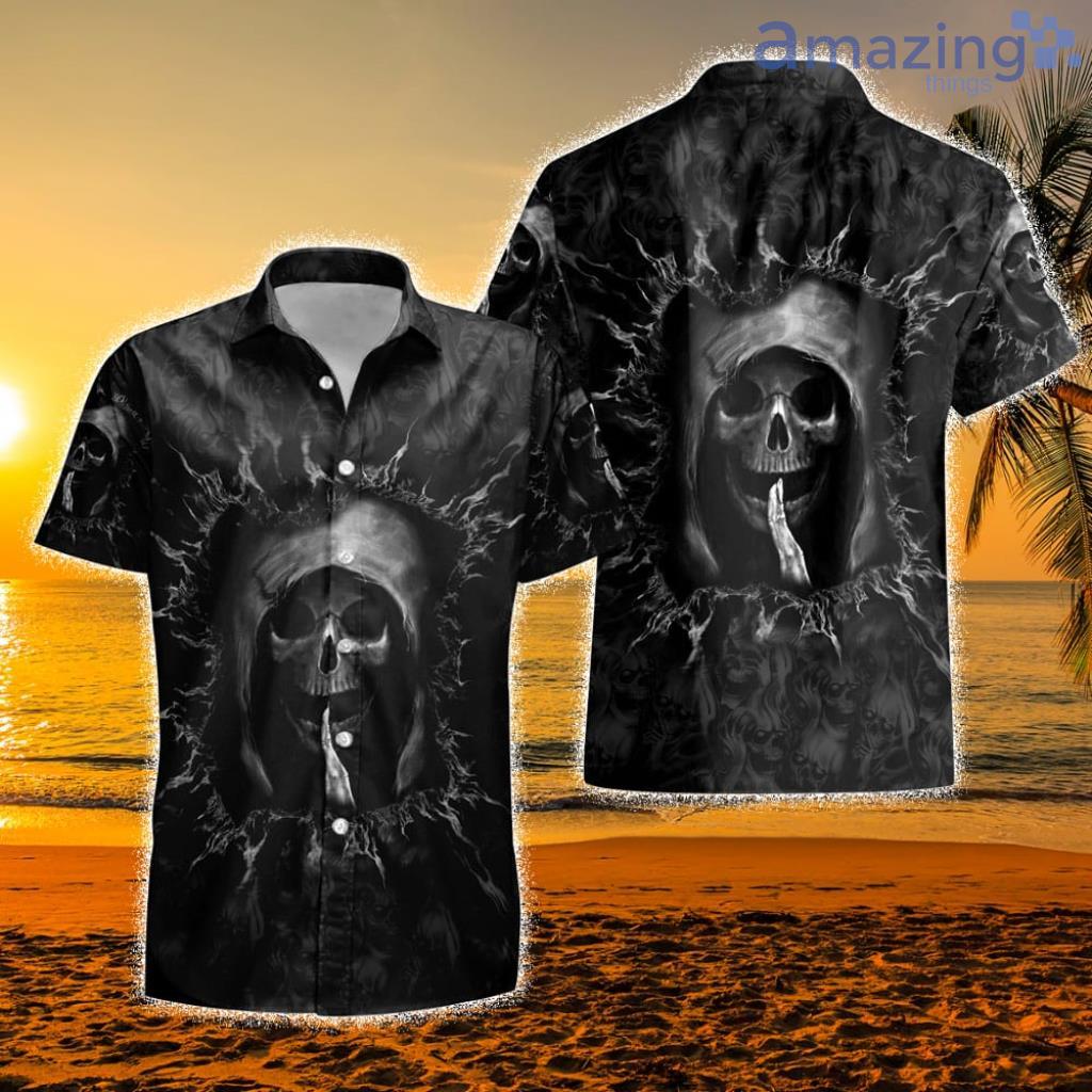 Skull Sugar Skull Shh Skull Cool Hawaiian Shirt - Skull Sugar Skull Shh Skull Cool Hawaiian Shirt Skull Sugar Skull Shh Skull Cool Hawaiian Shirt - Skull Sugar Skull Shh Skull Cool Hawaiian Shirt