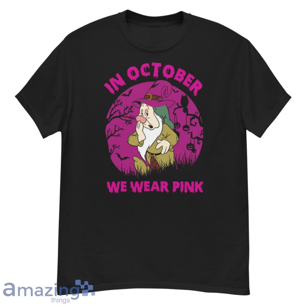 Sleepy In October We Wear Pink Halloween Shirt - G500 Men’s Classic T-Shirt