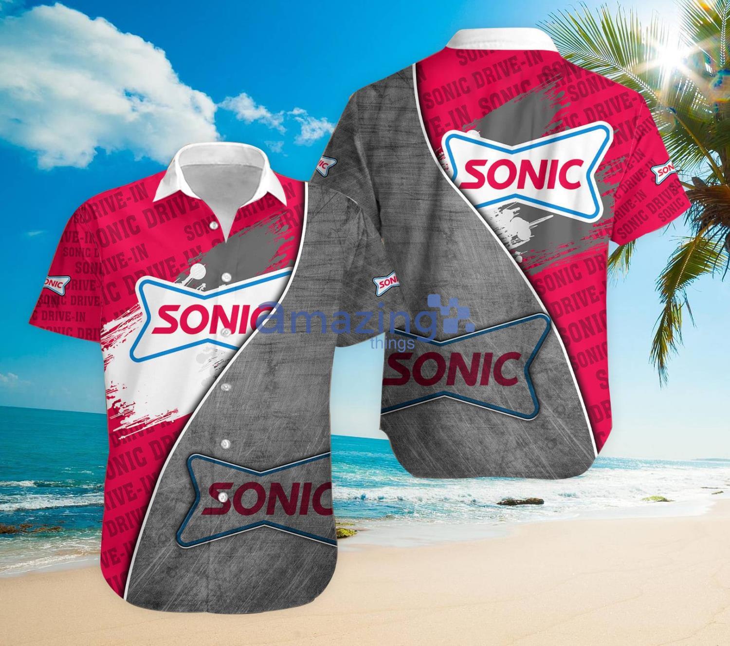 Sonic Drive-In All Over Printed Hawaiian Shirt Product Photo 1