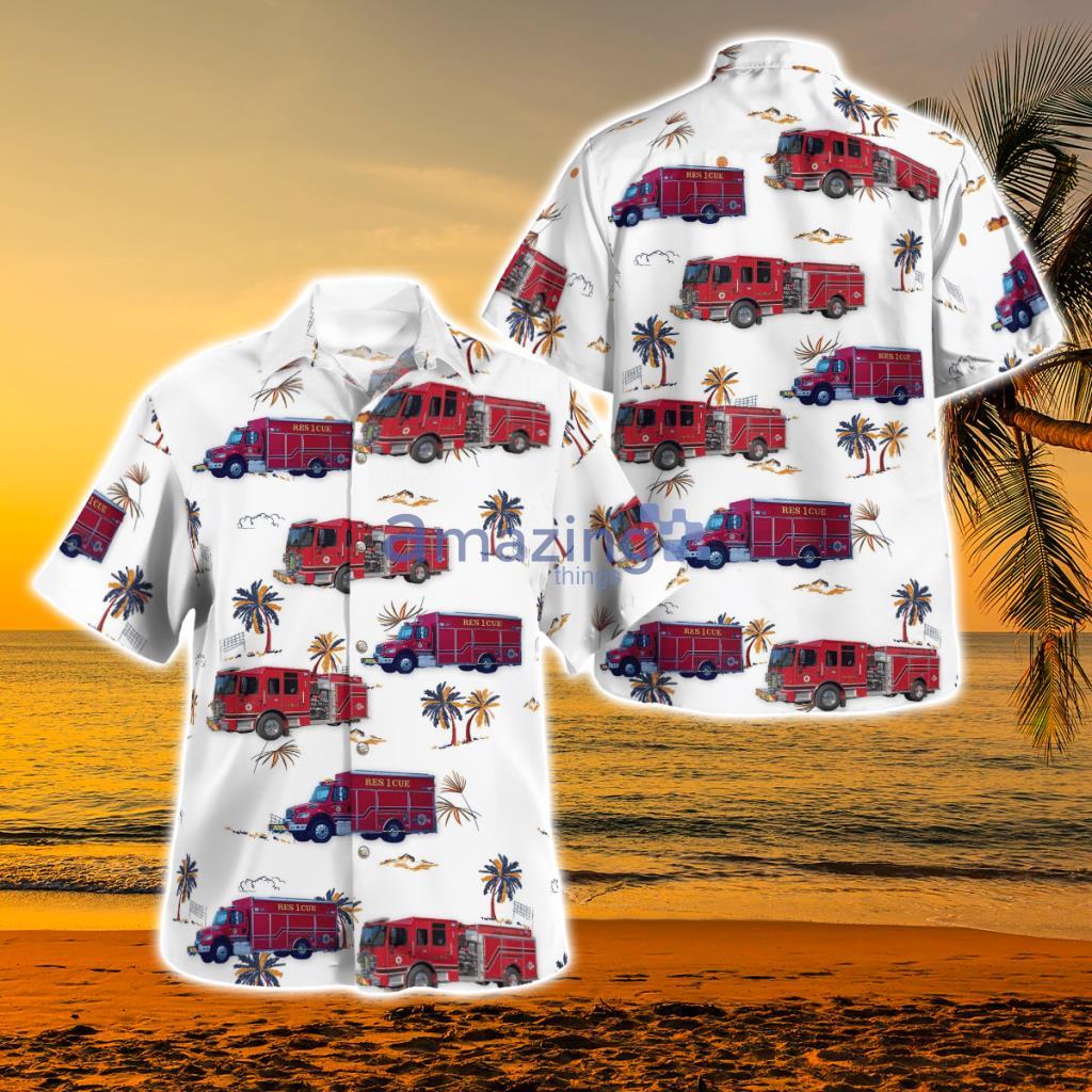 South Carolina, Darlignton County Fire District Hawaiian Shirt - South Carolina, Darlignton County Fire District Hawaiian Shirt