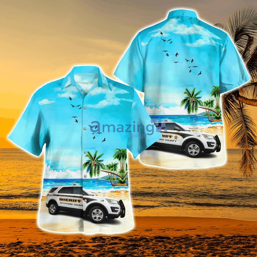 Stafford, Virginia, Stafford County Office Hawaiian Shirt - Stafford, Virginia, Stafford County Office Hawaiian Shirt