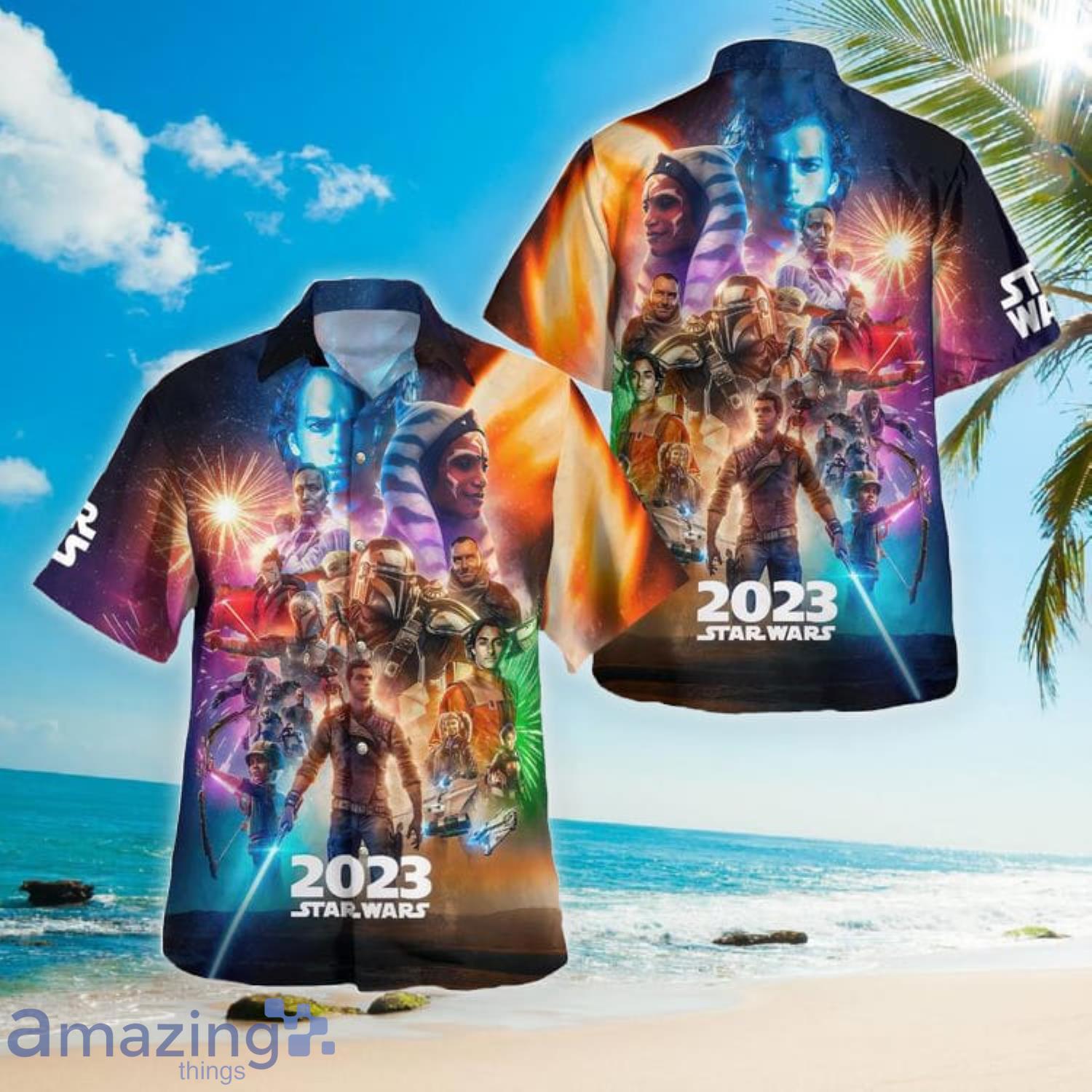 Star Wars 2023 Aloha Summer Gift Hawaiian Shirt Product Photo 1