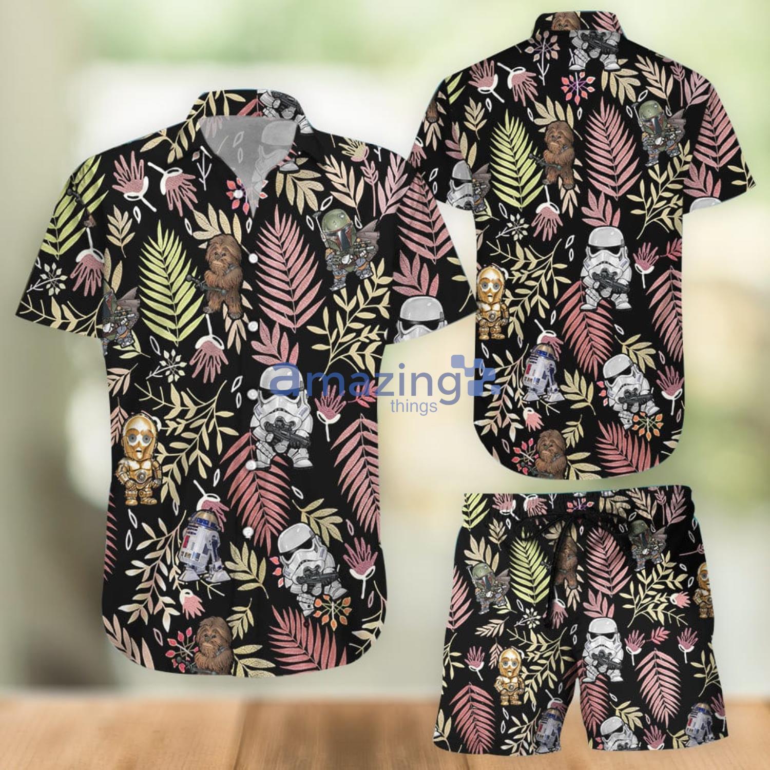 Star Wars Aloha Combo Hawaiian Shirt And Shorts Gift For Summer Vacation Product Photo 1