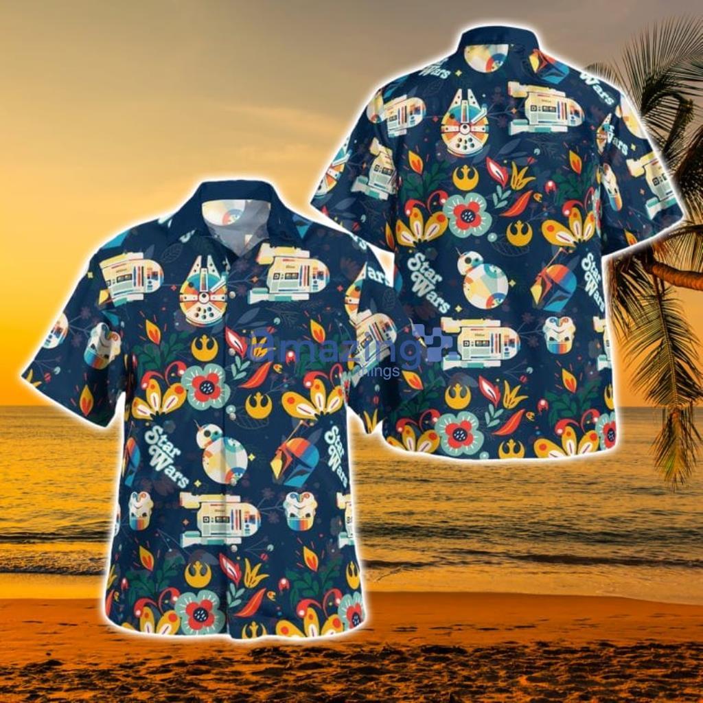 Star Wars Retro Colorfurl Tropical Hawaiian Shirt - Star Wars Retro Colorfurl Tropical Hawaiian Shirt