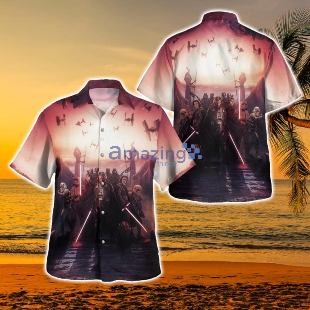 Star Wars Rise Of The Sith Tropical Hawaiian Shirt - Star Wars Rise Of The Sith Tropical Hawaiian Shirt