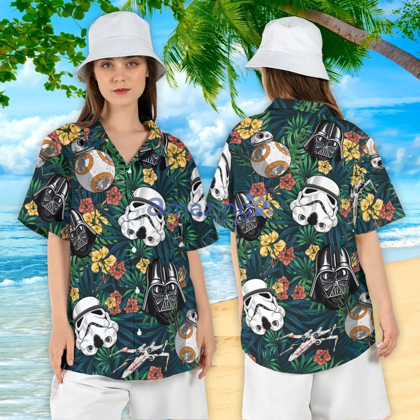 Star Wars Darth Vader Full Color Hawaiian Shirt - Trendy Aloha