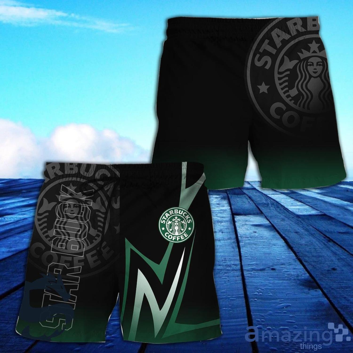 Starbucks Coffee Esport Style All Over Print Hawaiian Short Product Photo 1