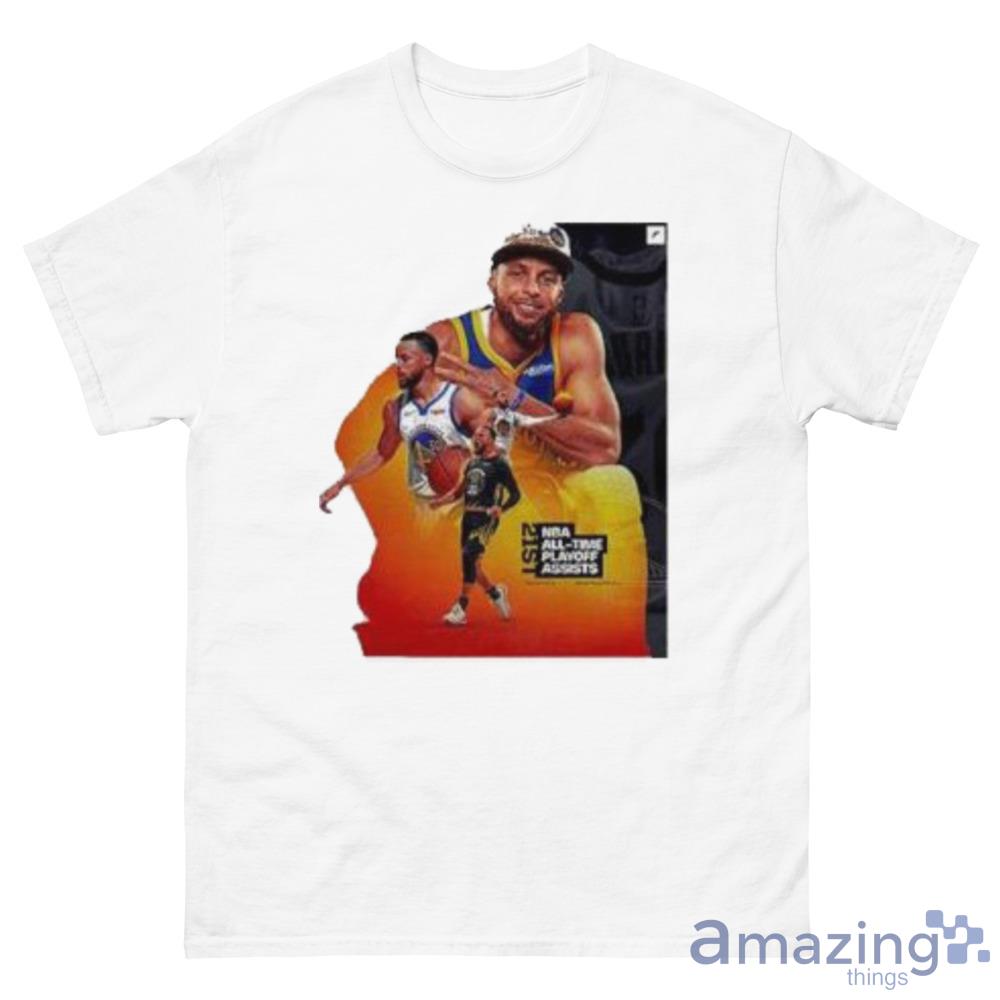 Stephen Curry Nba All Time Playoff Assists Shirt For Men And Women - 500 Men’s Classic Tee Gildan Stephen Curry Nba All Time Playoff Assists Shirt For Men And Women - 500 Men’s Classic Tee Gildan