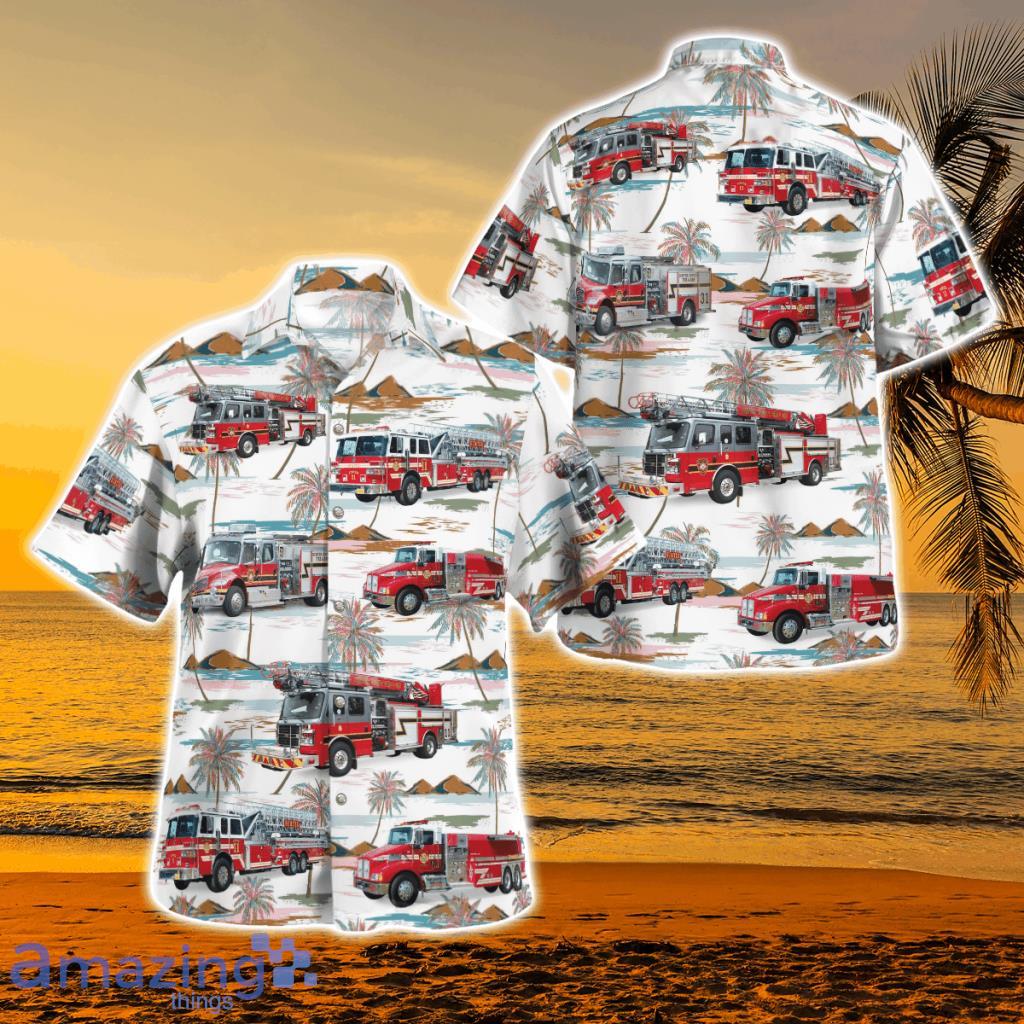 Sumter County Fire Department, Florida Hawaiian Shirt - Sumter County Fire Department, Florida Hawaiian Shirt