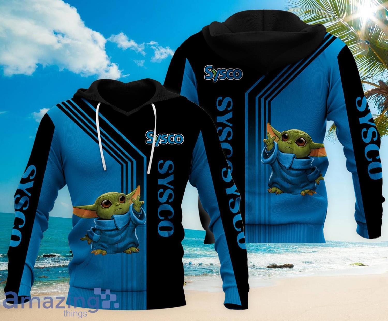 Sysco Baby Yoda 3D All Over Printed Hoodie Zip Hoodie Product Photo 1