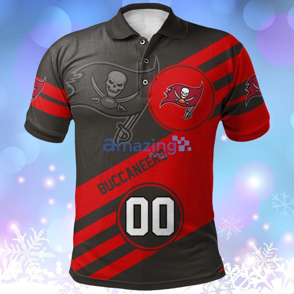 Tampa Bay Buccaneers Polo Shirt Sport Style Logo NFL - Tampa Bay Buccaneers Polo Shirt Sport Style Logo NFL
