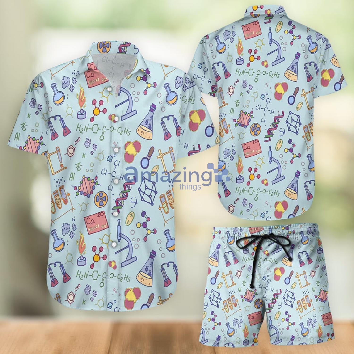 Teacher Aloha Combo Hawaiian Shirt And Shorts Gift For Summer Vacation Product Photo 1