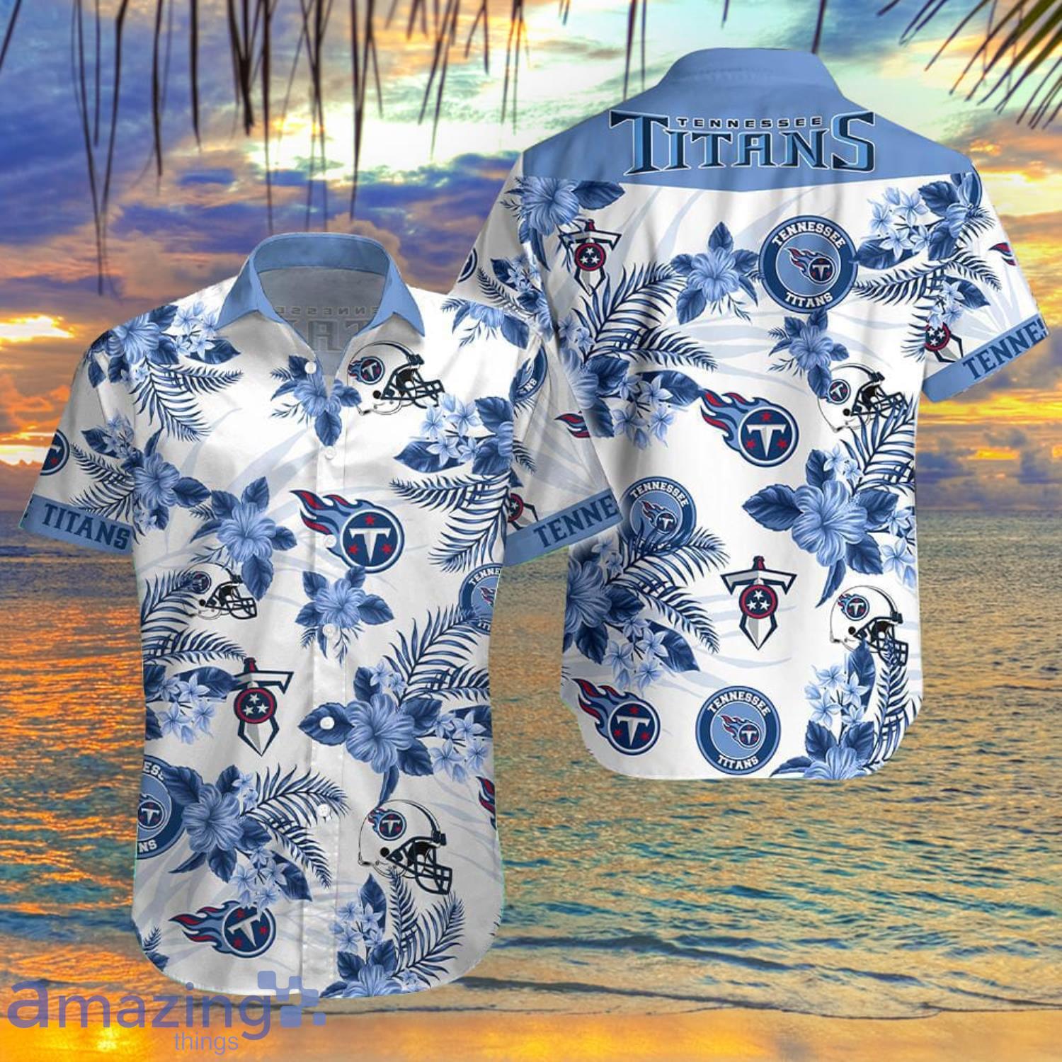 Tennessee titans outlet hawaiian shirt