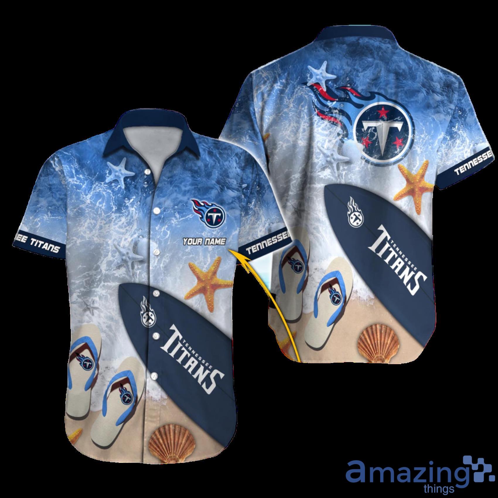 Personalized Tennessee Titans NFL Summer Hawaiian Shirt And Shorts