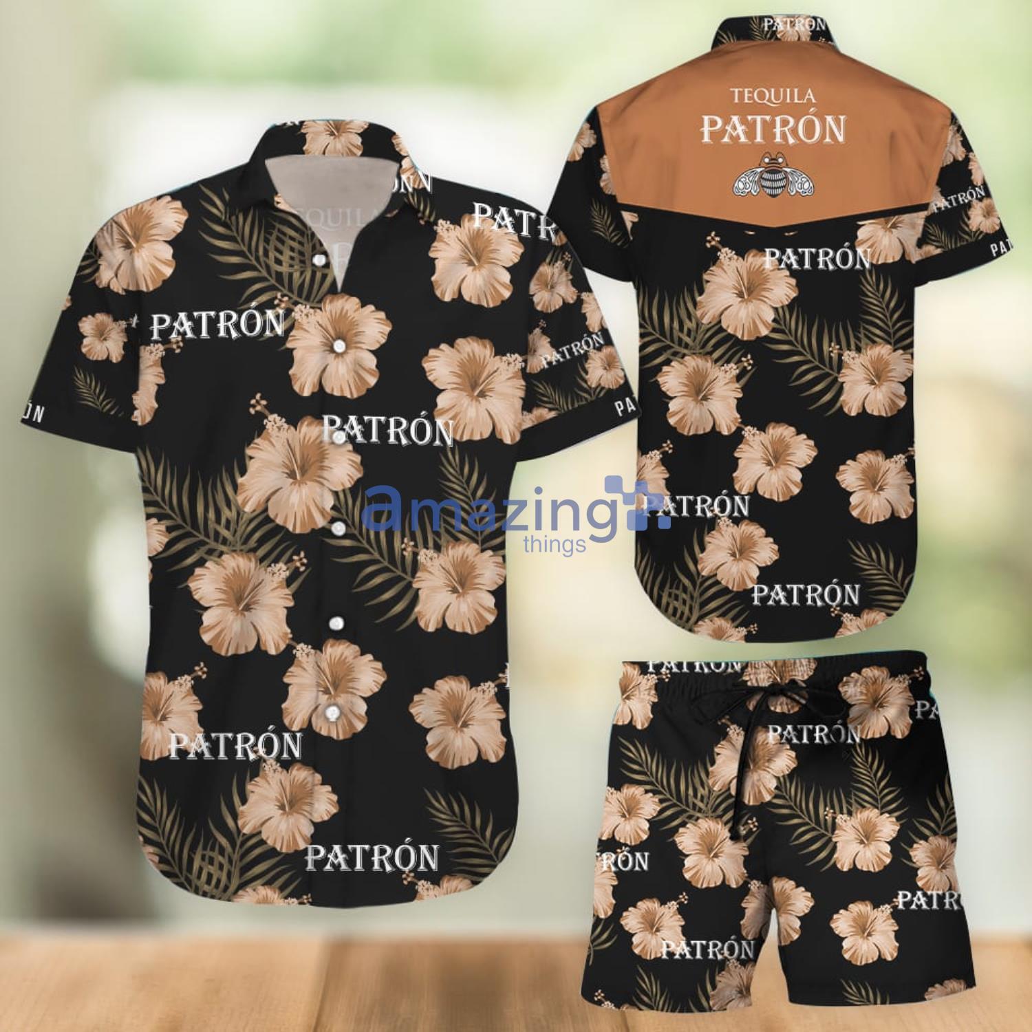 Tequila Patron Hawaiian Shirt And Shorts Gift For Summer Vacation Product Photo 1
