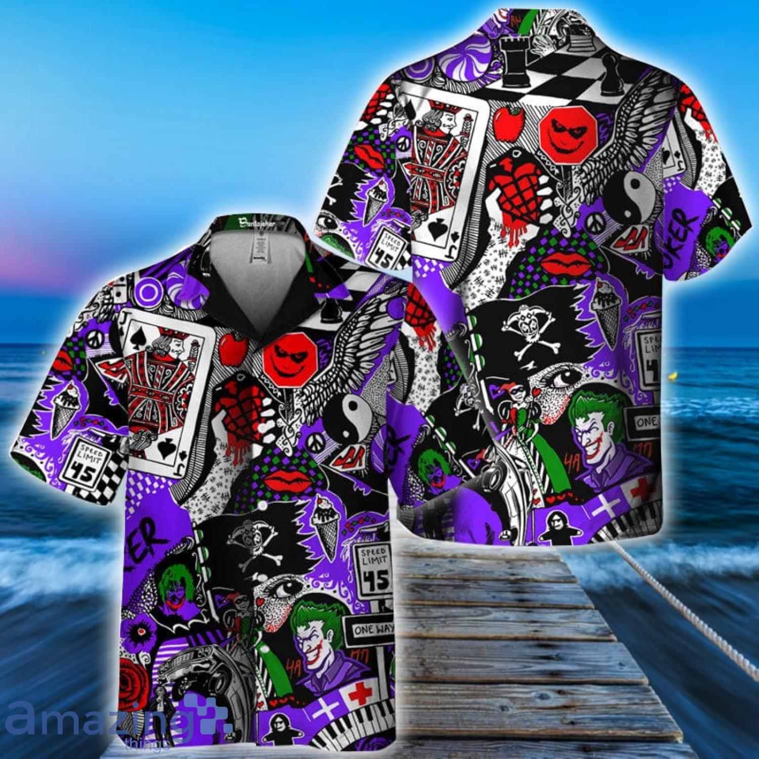 All-over Print Pocket Hawaiian Shirt - Print On Demand