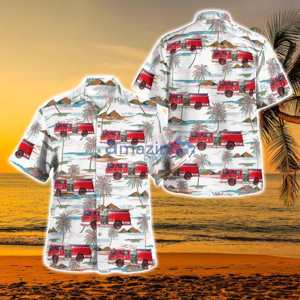 Trailer Estates Fire Rescue, Bradenton, Florida Hawaiian Shirt - Trailer Estates Fire Rescue, Bradenton, Florida Hawaiian Shirt