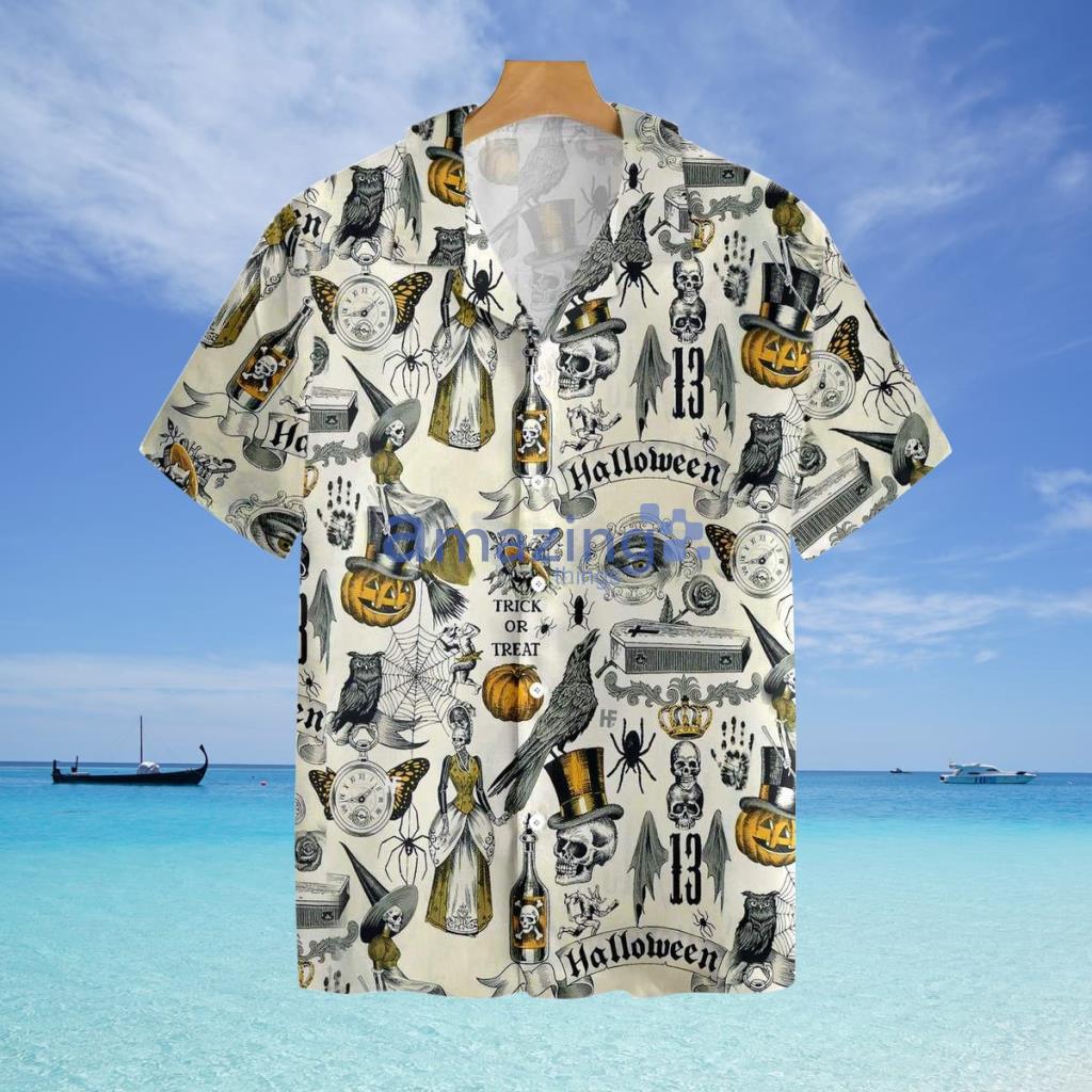 Trickery Halloween Hawaiian Shirt - Trickery Halloween Hawaiian Shirt