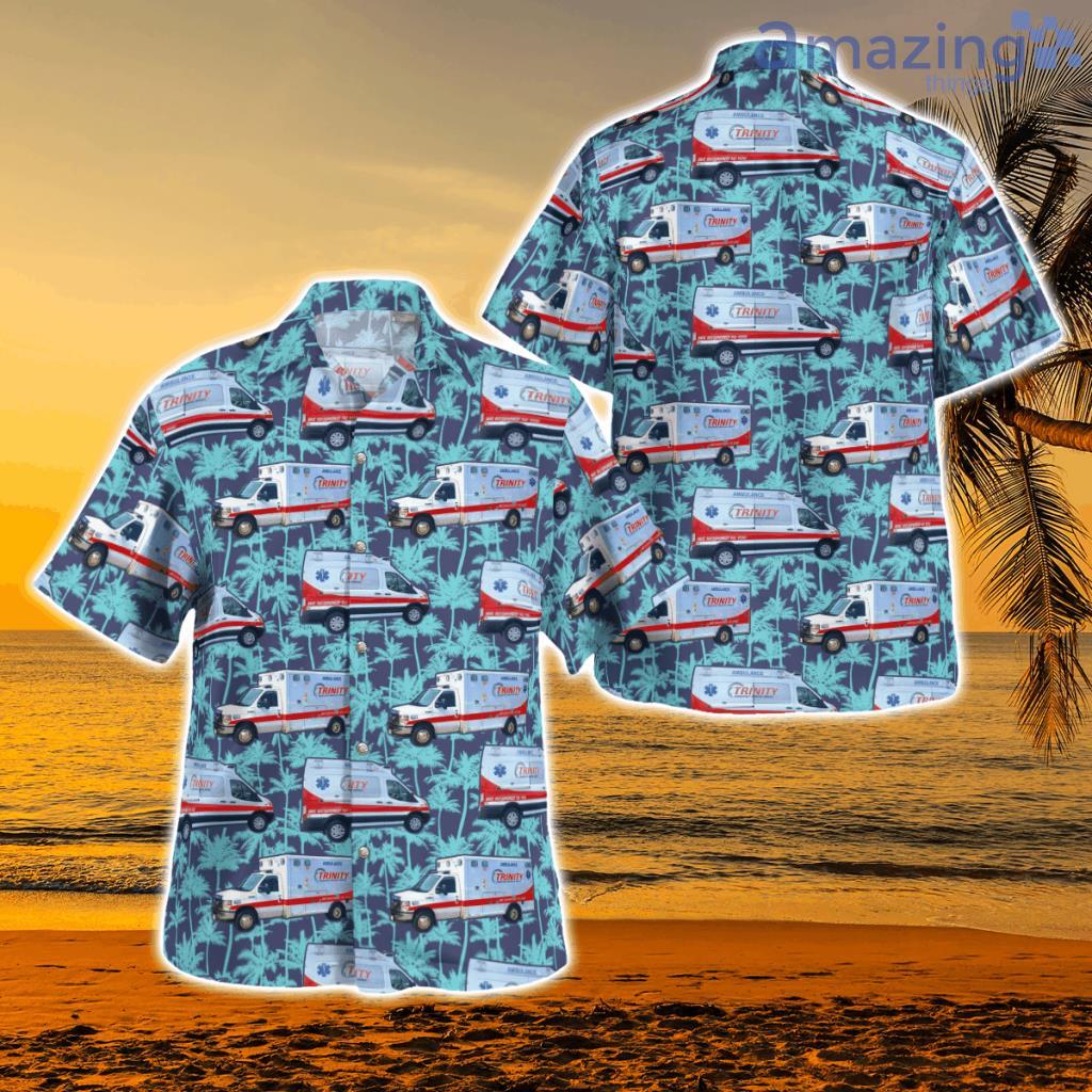Trinity Ems Inc., Massachusetts Fleet Hawaiian Shirt - Trinity Ems Inc., Massachusetts Fleet Hawaiian Shirt