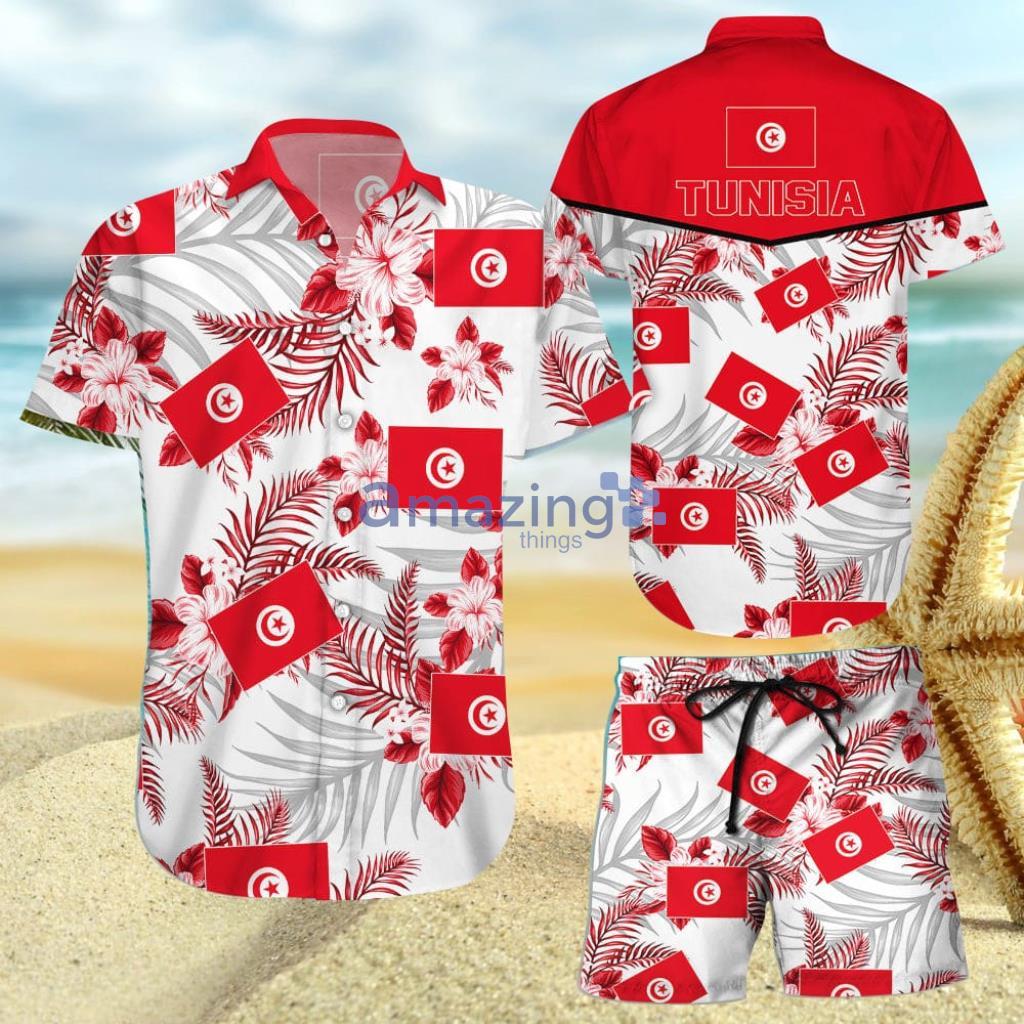 Tunisia National Soccer Team, Qatar World Cup 2022, Season Winter World  Cup, 3D Hawaiian Shirt And Short