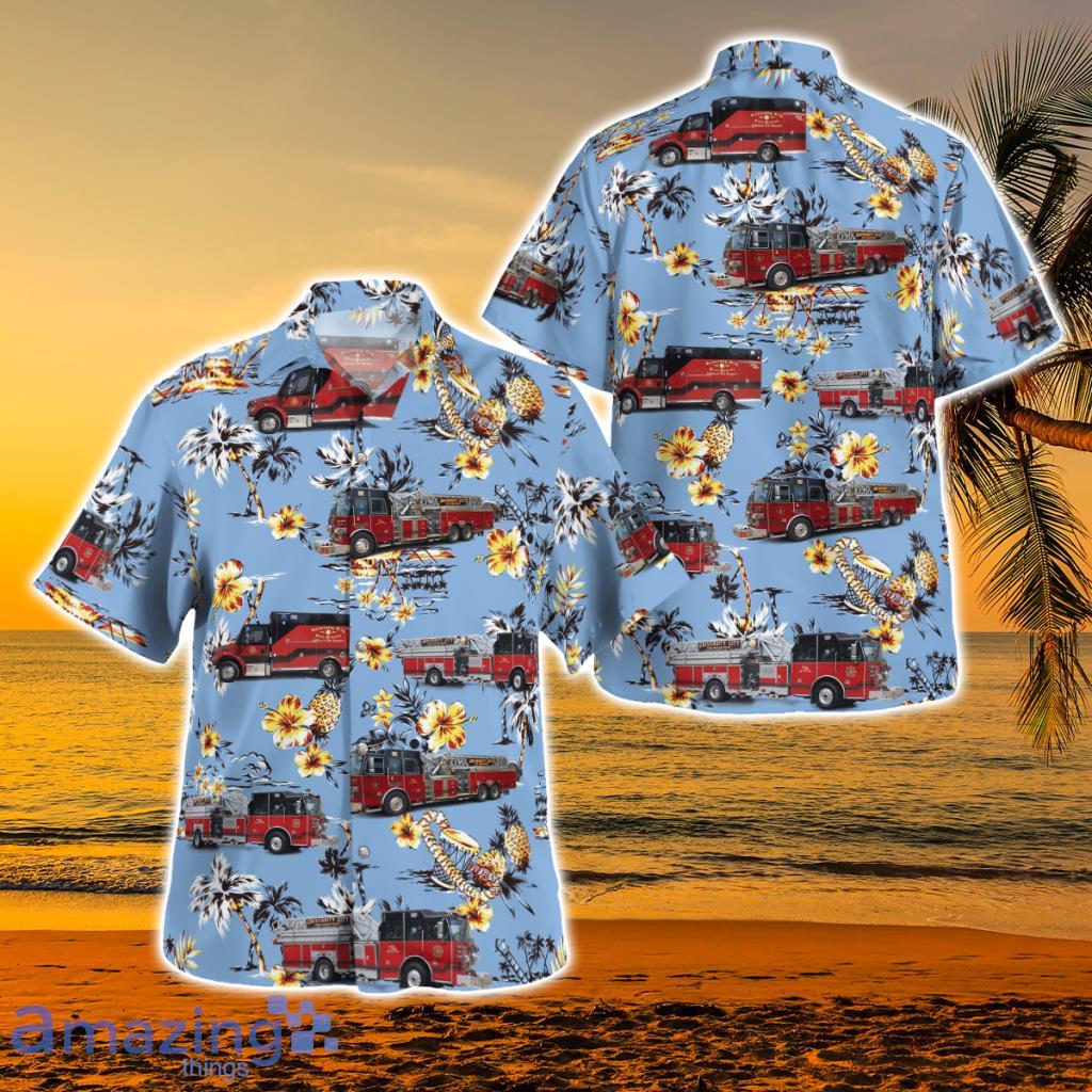 University City Fire Department, University City, Missouri Hawaiian Shirt - University City Fire Department, University City, Missouri Hawaiian Shirt