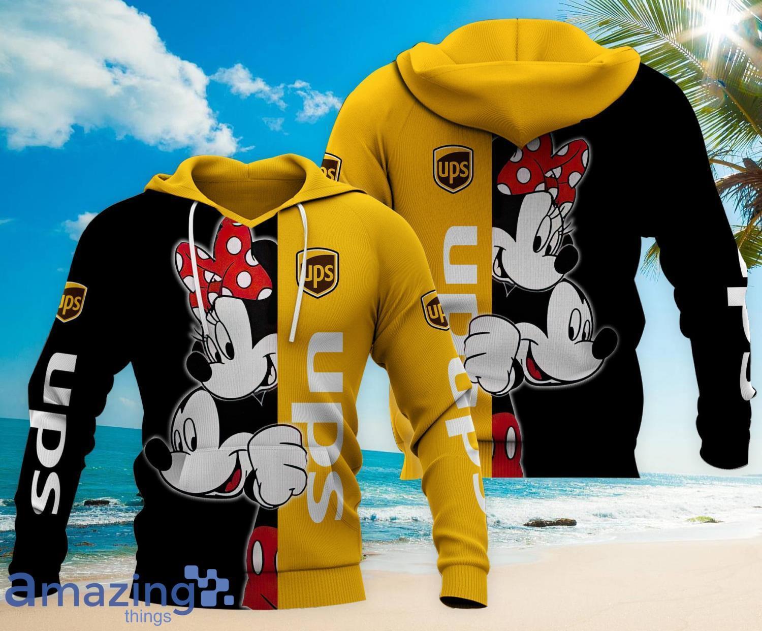 Ups Mickey And Minnie 3D All Over Printed Hoodie Zip Hoodie Product Photo 1
