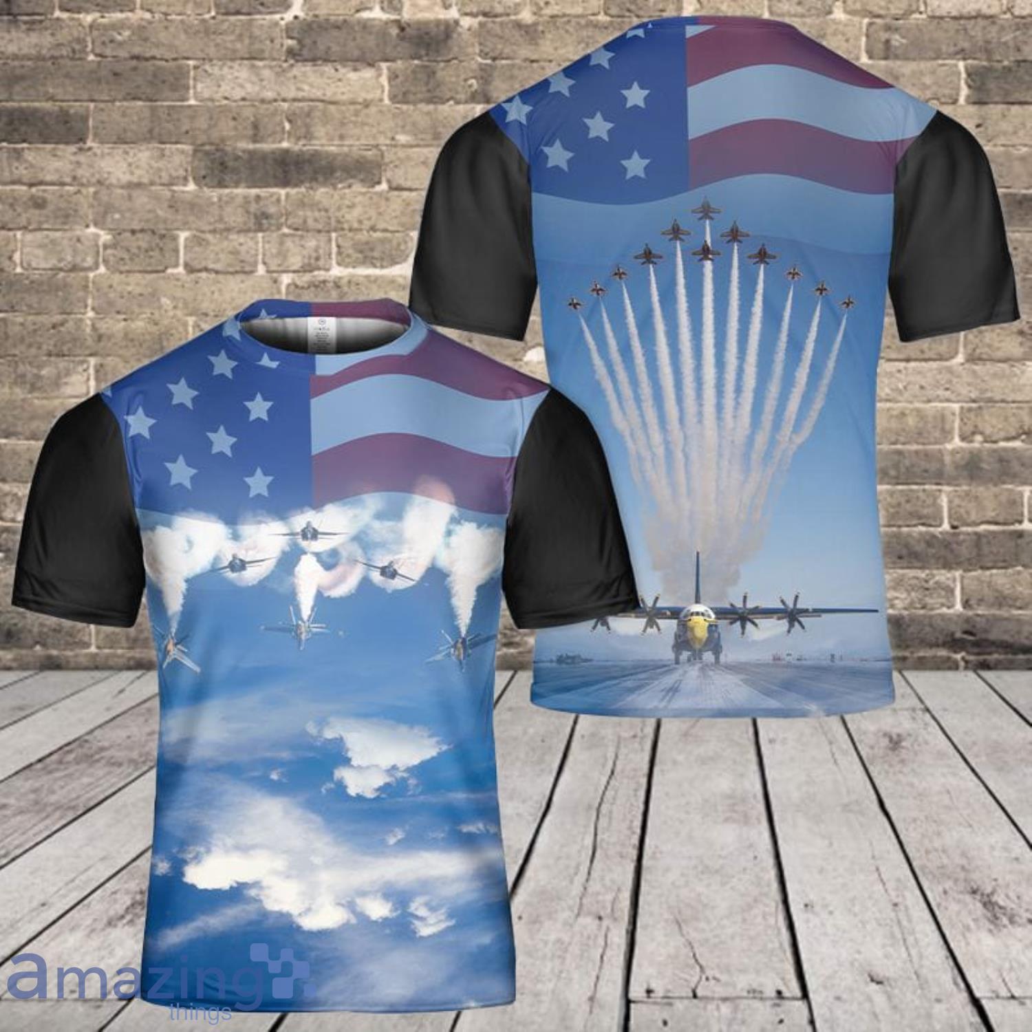 U.S. Navy Blue Angels 3D T-Shirt For Fans Product Photo 1 U.S. Navy Blue Angels 3D T-Shirt For Fans Product Photo 1