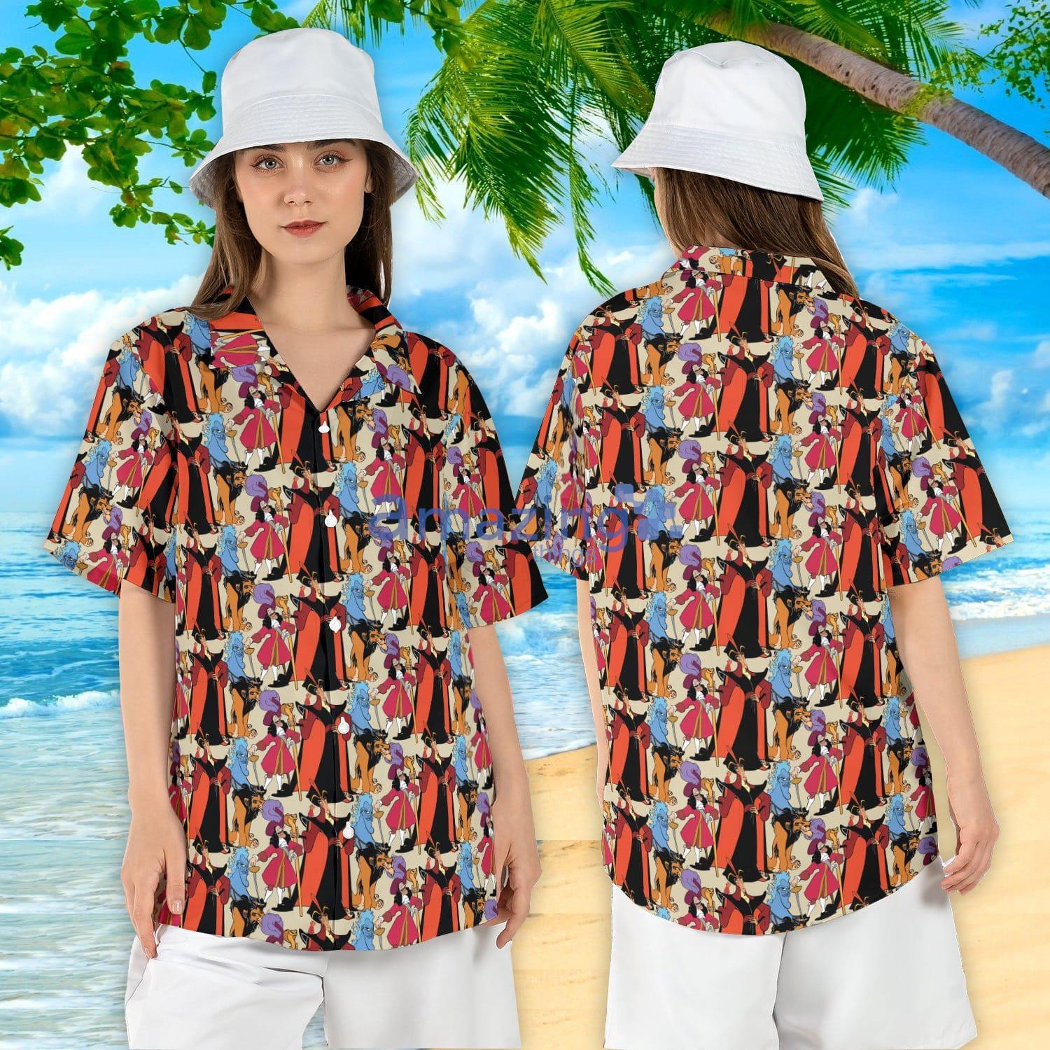 Villain Characters Hawaiian Shirt Disneyland Summer Villain’s Short Sleeve Shirt Disneyworld Beach Vacation Aloha Shirt Product Photo 1 Villain Characters Hawaiian Shirt Disneyland Summer Villain’s Short Sleeve Shirt Disneyworld Beach Vacation Aloha Shirt Product Photo 1