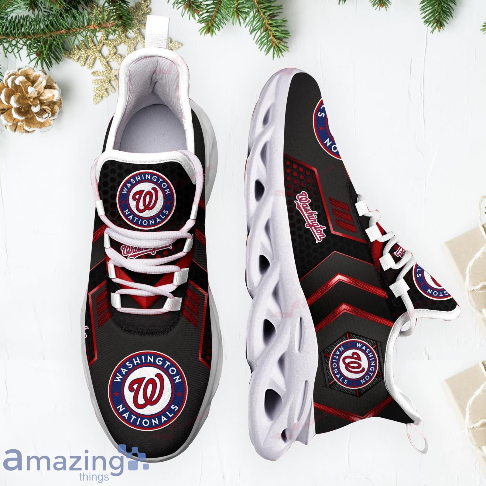 Personalize MLB Washington Nationals Max Sole Sneakers Shoes - T