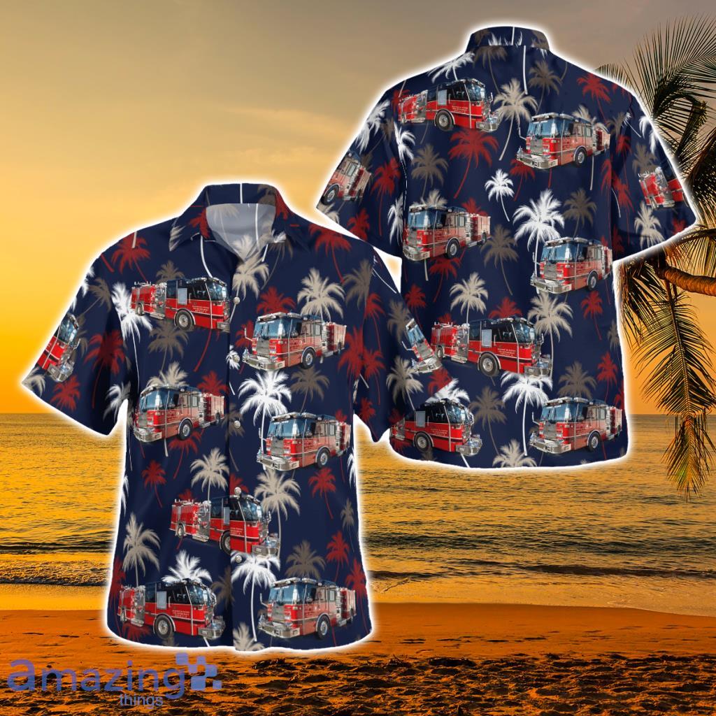 Washington Parish Fire District #8, Franklinton, Louisiana Hawaiian Shirt - Washington Parish Fire District #8, Franklinton, Louisiana Hawaiian Shirt